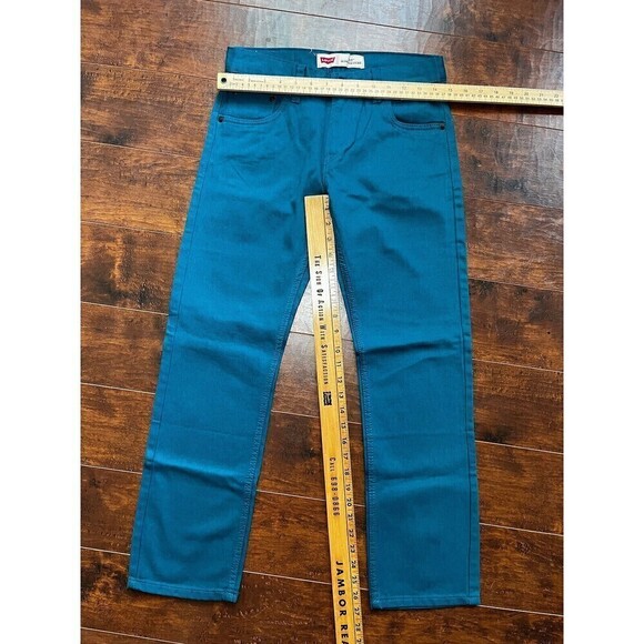 Levi’s 513 Womens Slim Straight Electric Blue 27x27 - Picture 4 of 7